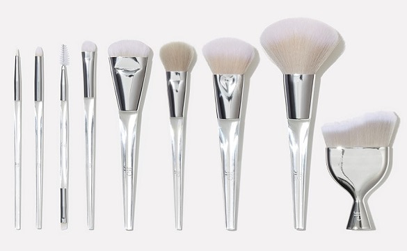 entire face e.l.f. Beautifully Precise Brush Collection - lip oil, cosmetics holy hydration, combination skin