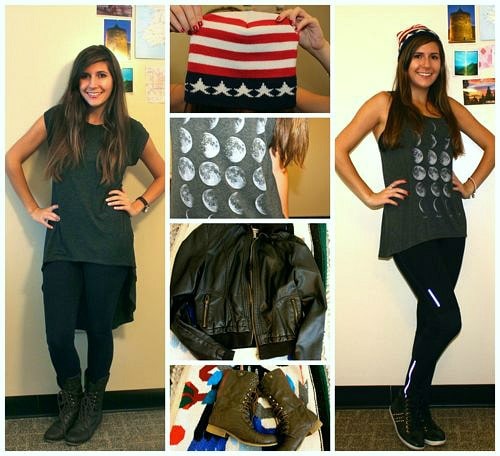 Ellie Goulding style - edgy silhouettes