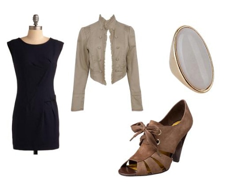 Emma Stone Inspired Short Dress Outfit