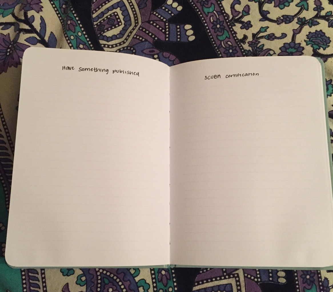 Empty pages of journal - how to make your own Adventure Book like the movie up