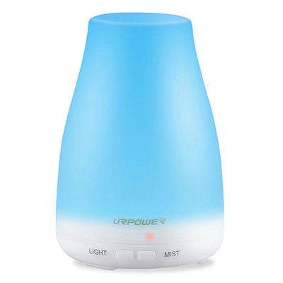 Blue essential oil diffuser