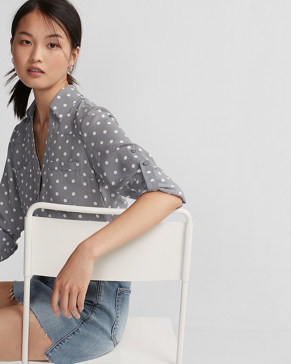 Express Polka Dot Shirt