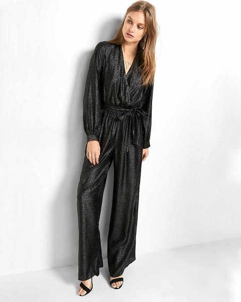 Sparkly black jumpsuit from Express