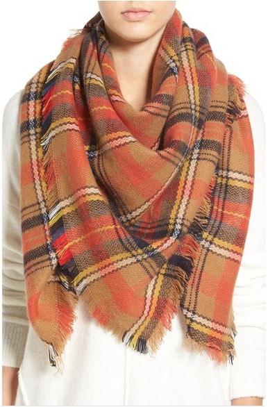 Fabulous Find Nordstrom plaid scarf