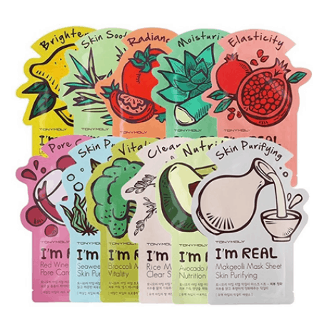 TONYMOLY's I'm Real Sheet Masks