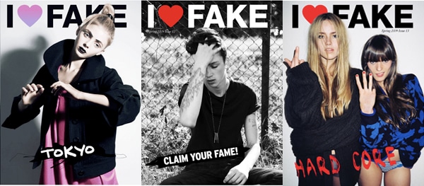 fake magazine