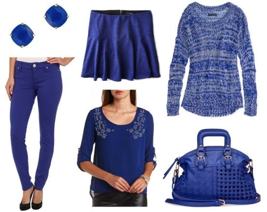Fall 2014 royal blue color trend