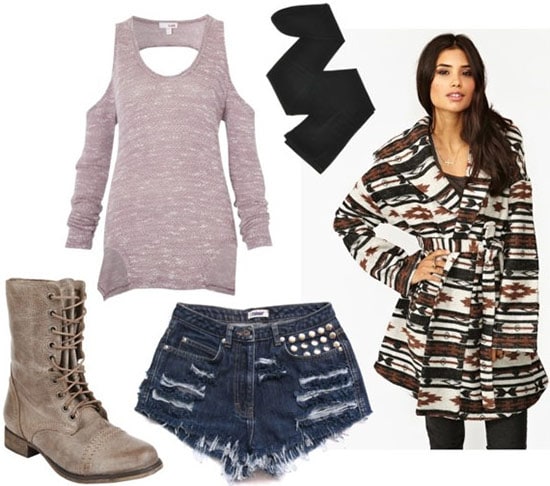 Fall layering outfit 2