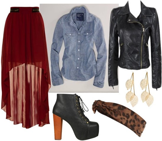 Fall layering outfit 4