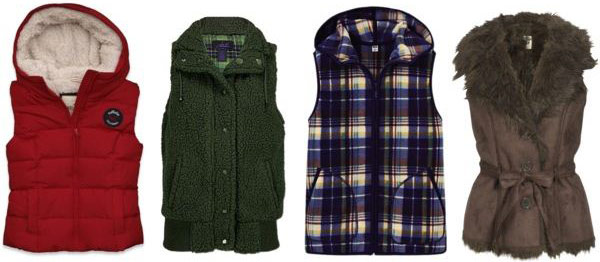 Cute fall & winter vests