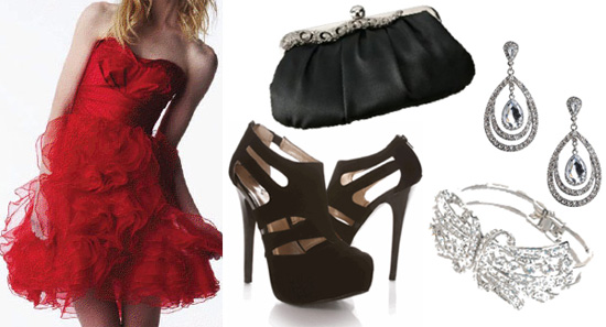 Fancy black tie outfit to wear to a summer wedding