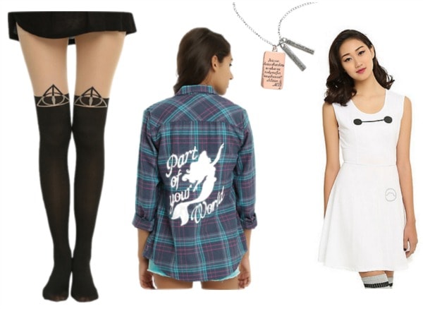 Cute fandom fashion from Hot Topic