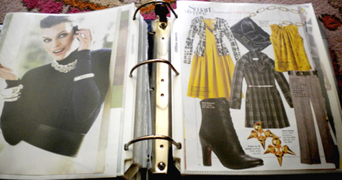 Fashion inspiration binder