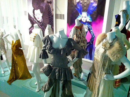 Fashion museum exhibit