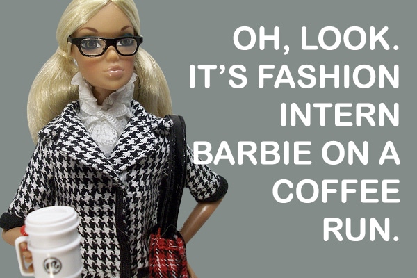 Fashion Intern Barbie