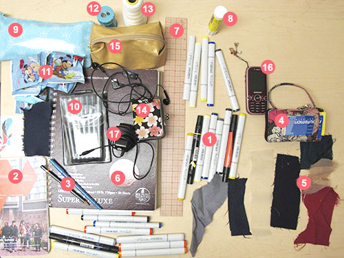 What's in my Bag? Fashion Design Major Edition