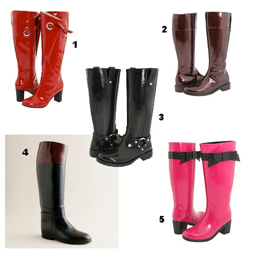 Fashionable Rain Boots