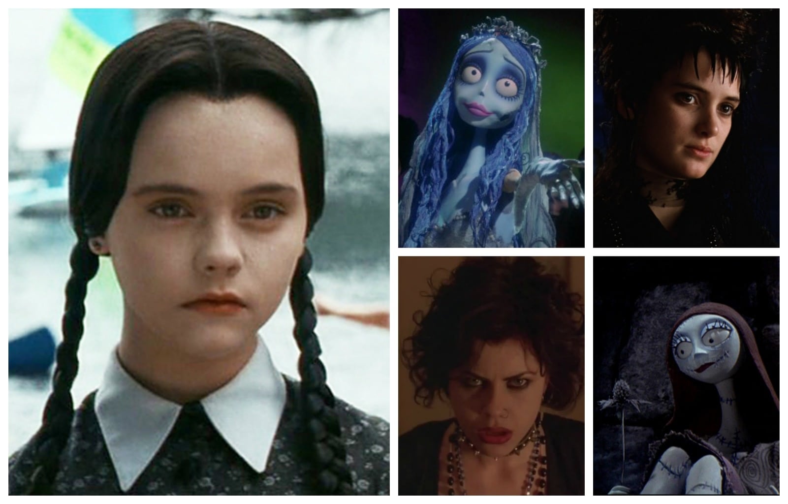 5 Fictional Goth Girls to Inspire Your Halloween Look