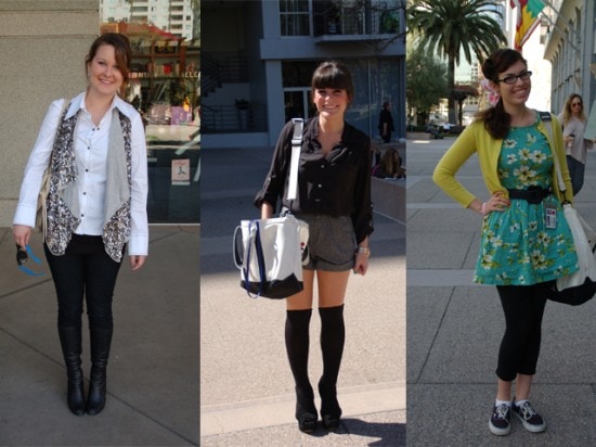 Student street style at FIDM