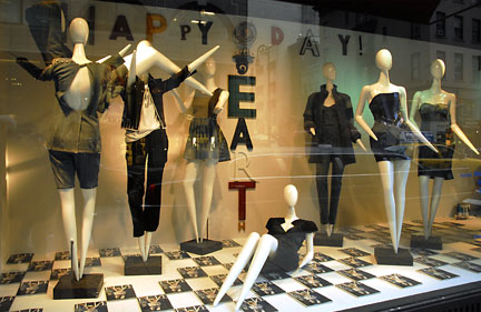 Barney's Window Display