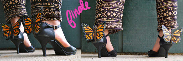 Finale DIY Butterfly Heels