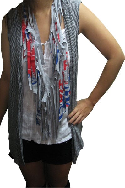 Fringe scarf