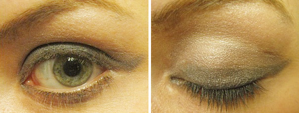 L'Oreal Paris The One Step Eyeshadow finished product