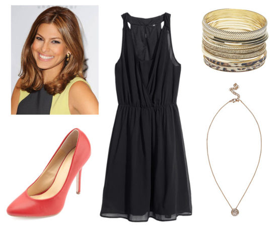 Five year engagement black dress