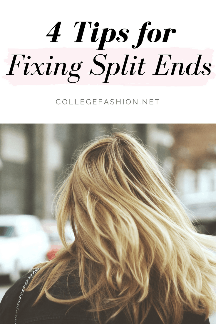 4 tips for fixing split ends - how to repair split ends and fix your hair