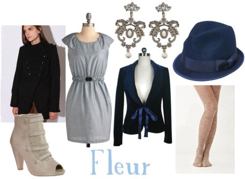 Outfit inspired by Fleur Delacour's style in Harry Potter and the Deathly Hallows Part 1