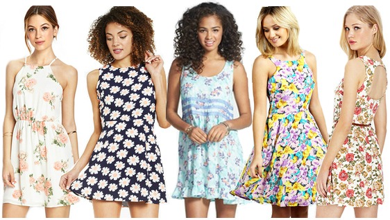 Floral dresses under $50