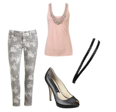 Floral Jeans Outfit 2