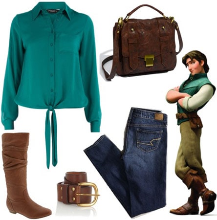 Outfit inspired by Flynn Rider from Disney's Tangled