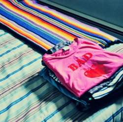 Folded clothes