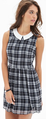 Forever 21 plaid dress