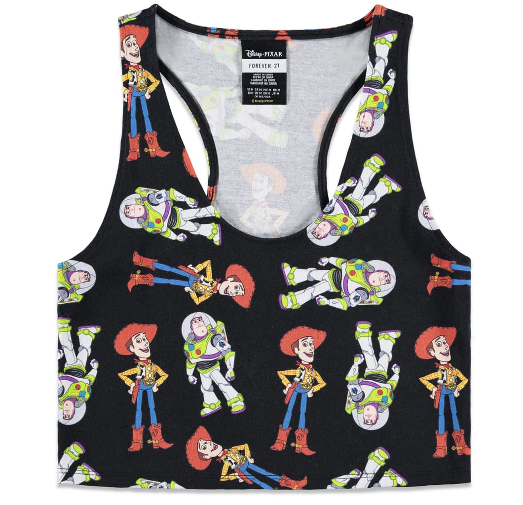 Crop top from the Disney-Pixar x Forever 21 collection