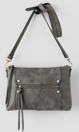 grey crossbody bag from Francesca's