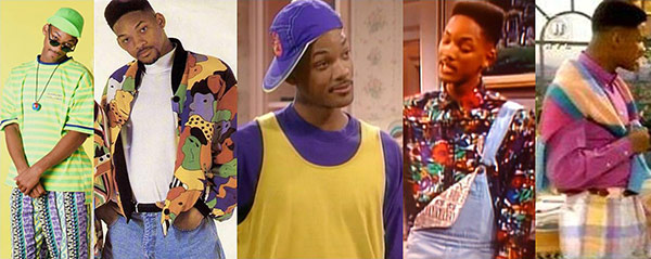 Will Smith's style on The Fresh Prince of Bel-Air: Promo pics and screencaps of the show