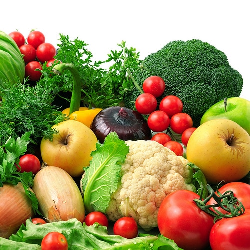 Fresh vegetables