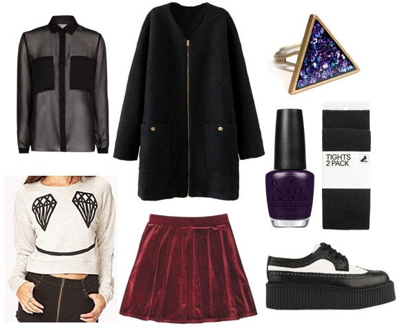 Friedrich black coat