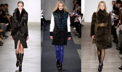 Faux fur trend seen on the runways