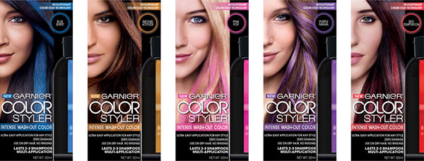 Sponsored: Temporary Hair Color Fun with Garnier Color Styler - College  Fashion