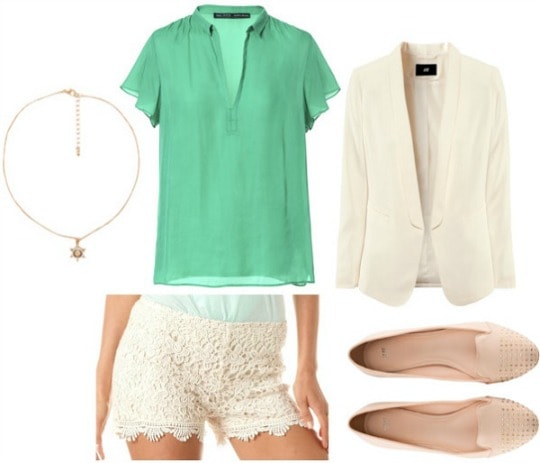 Gatsby green outfit