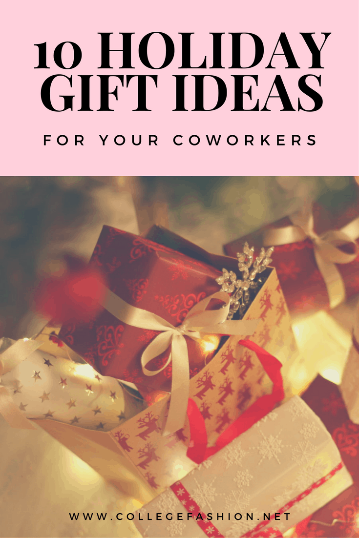 Holiday gift ideas for your coworkers