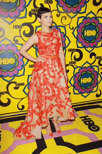 Ginnifer Goodwin in Monique Lhuillier at the 2012 Emmy Awards