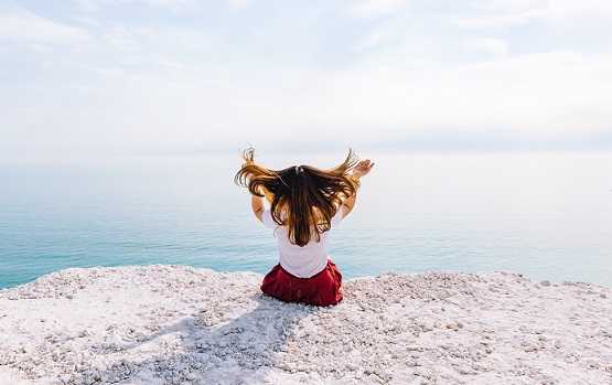 Girl Breaking Free