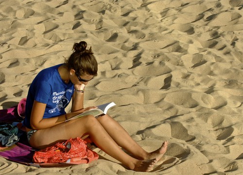 Girl reading