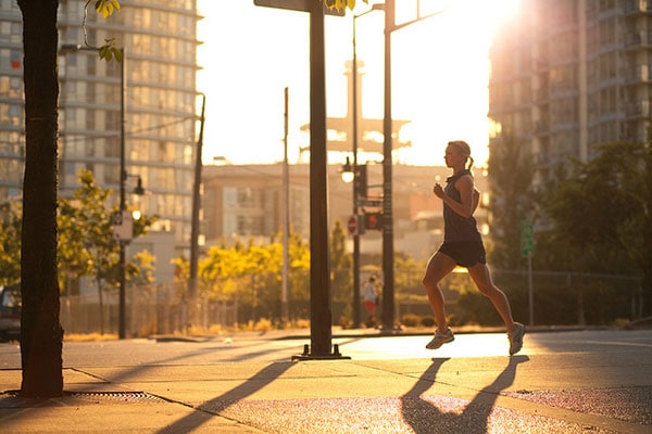 Ways for college girls to work out - running