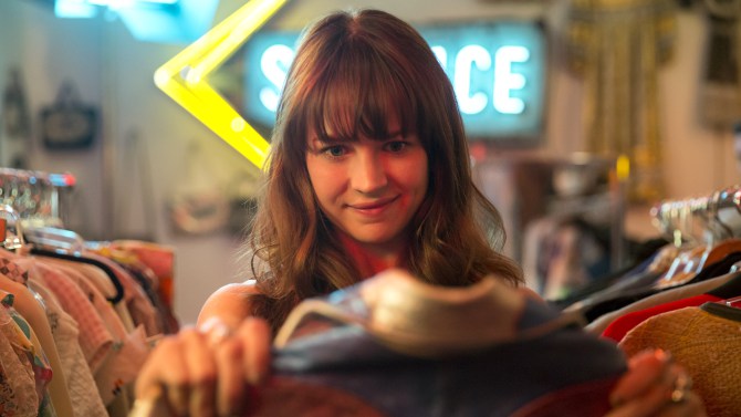 Britt Robertson as Sophia from the tv show Girlboss