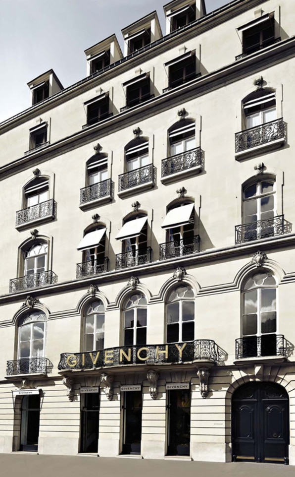 Givenchy store in Paris